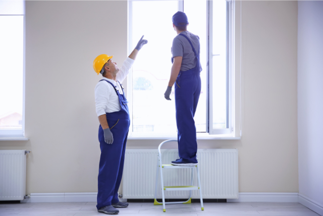 Installing Window in a House